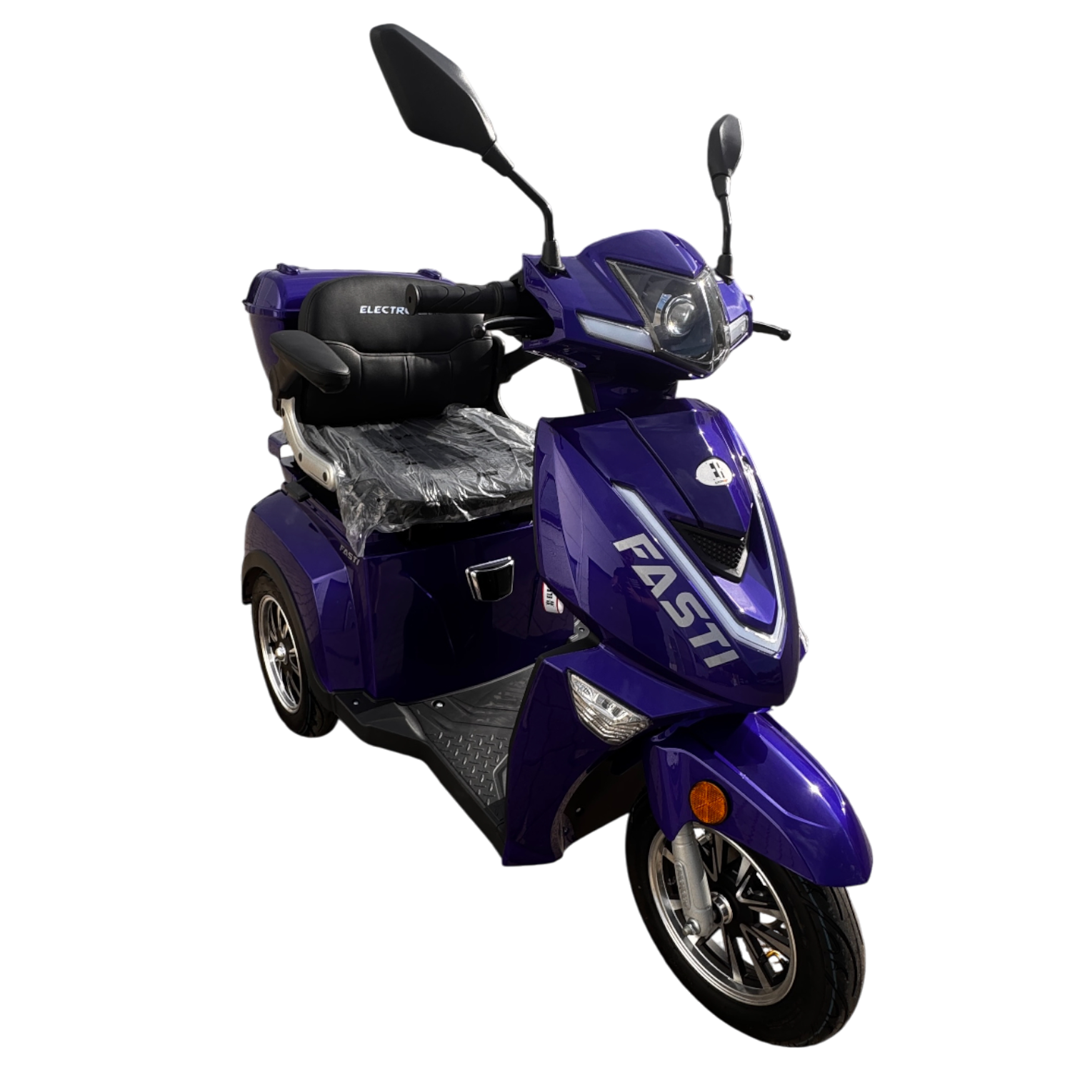 BULLBIKE Malaga Elektro Scooter 600W 60V 20Ah 25Km/h/ Seniorenmobil / Dreirad