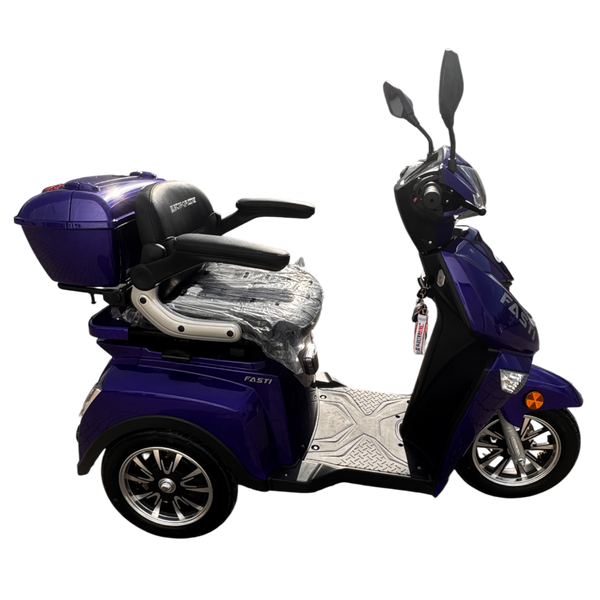 BULLBIKE Malaga Elektro Scooter 600W 60V 20Ah 25Km/h/ Seniorenmobil / Dreirad