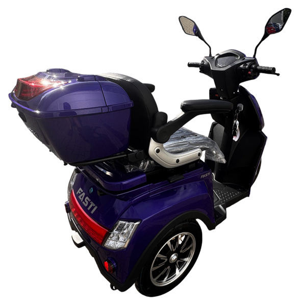 BULLBIKE Malaga Elektro Scooter 600W 60V 20Ah 25Km/h/ Seniorenmobil / Dreirad
