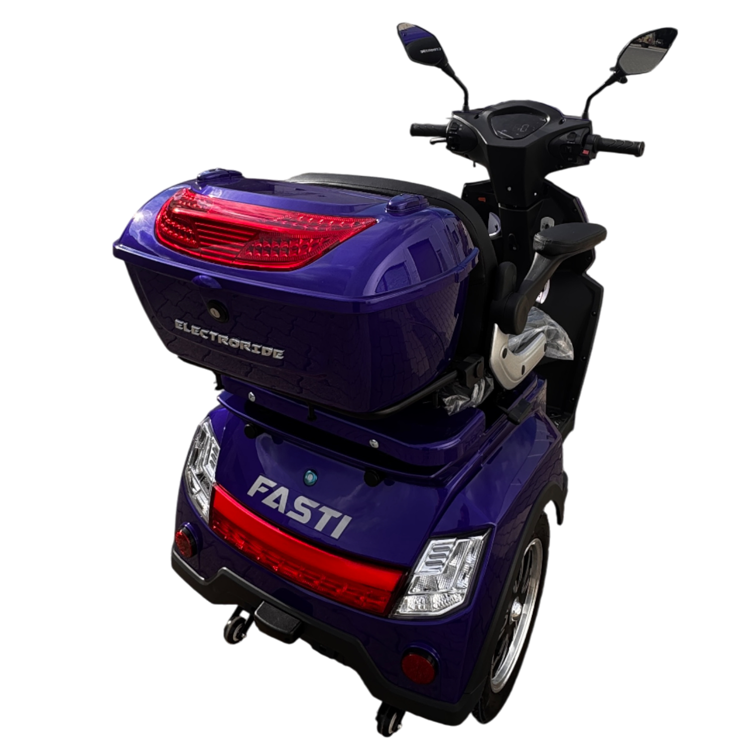 BULLBIKE Malaga Elektro Scooter 600W 60V 20Ah 25Km/h/ Seniorenmobil / Dreirad