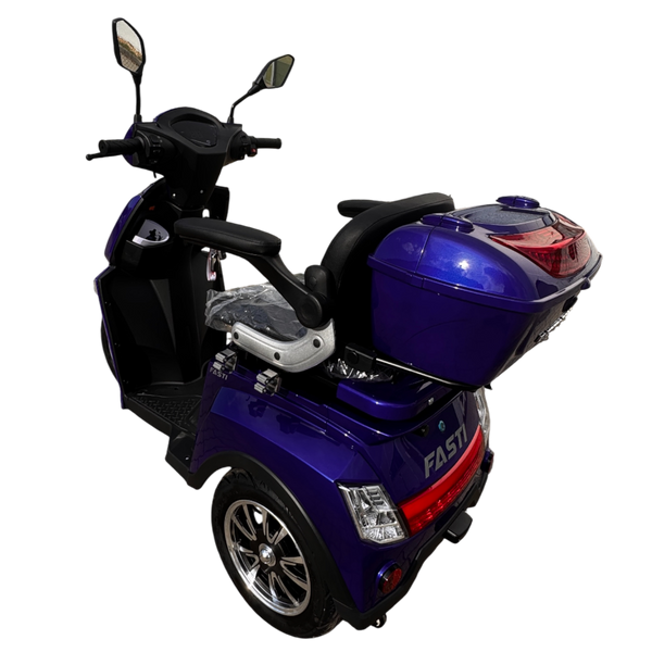 BULLBIKE Malaga Elektro Scooter 600W 60V 20Ah 25Km/h/ Seniorenmobil / Dreirad