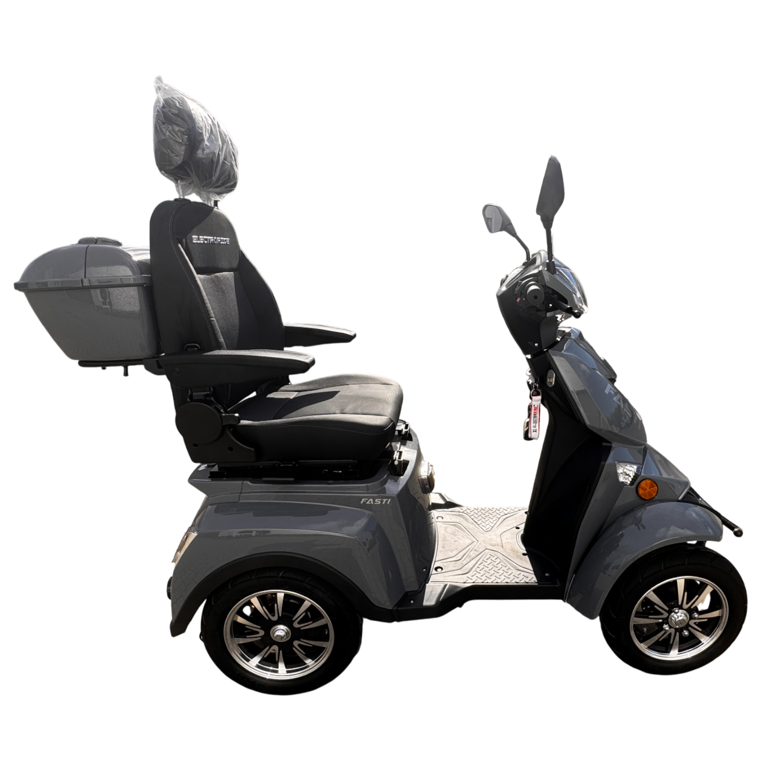 BULLBIKE Maseru Elektro Scooter 600W 60V 20Ah Lithium 25Km/h/ Seniorenmobil / Vierrad