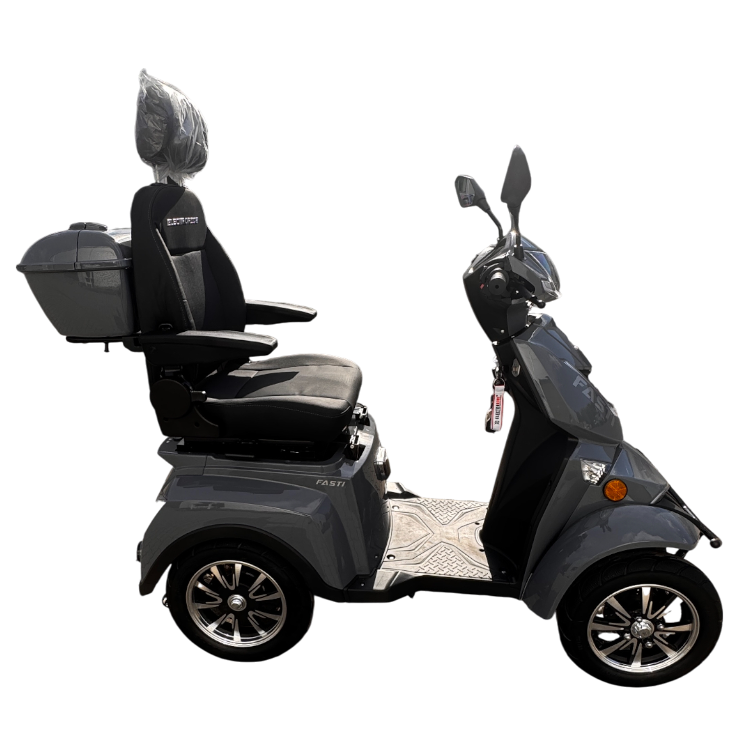 BULLBIKE Maseru Elektro Scooter 600W 60V 20Ah Lithium 25Km/h/ Seniorenmobil / Vierrad