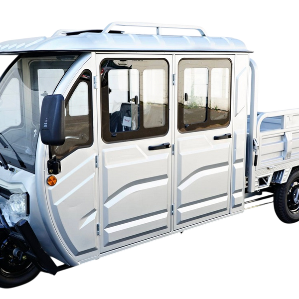 BULLBIKE Matola Cargo E-Lastendreirad mit Doppelkabine 25 / 45km/h 72V 58Ah 2000/3000W