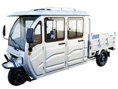 BULLBIKE Matola Cargo E-Lastendreirad mit Doppelkabine 25 / 45km/h 72V 58Ah 2000/3000W
