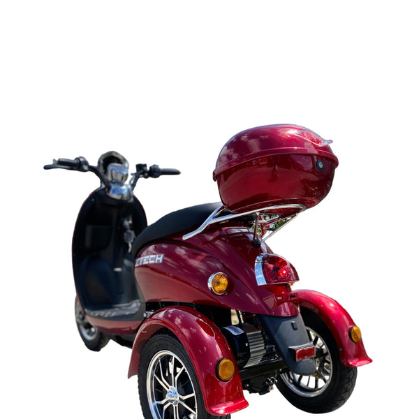 BULLBIKE Messina Dreirad Elektro Scooter 1000W 60V 20Ah 25 km/h /Seniorenmobil /