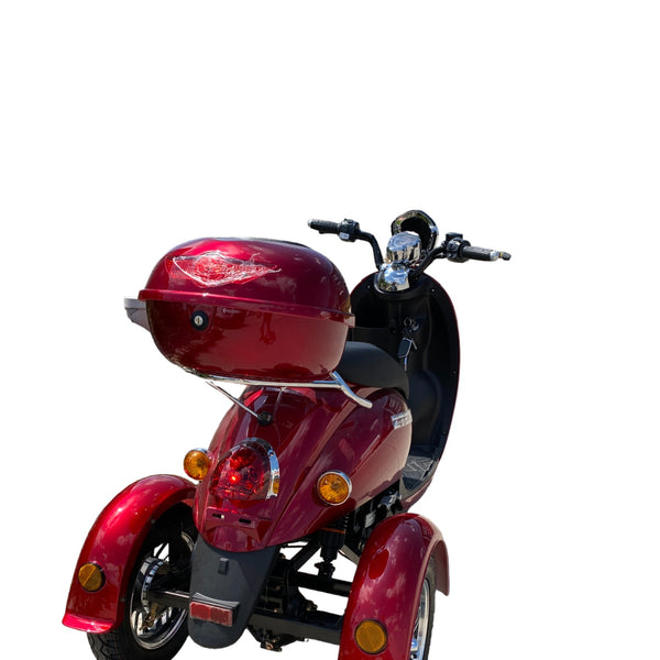 BULLBIKE Messina Dreirad Elektro Scooter 1000W 60V 20Ah 25 km/h /Seniorenmobil /