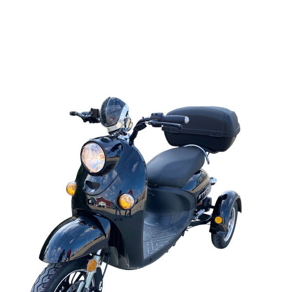 BULLBIKE Messina Dreirad Elektro Scooter 1000W 60V 20Ah 25 km/h /Seniorenmobil /
