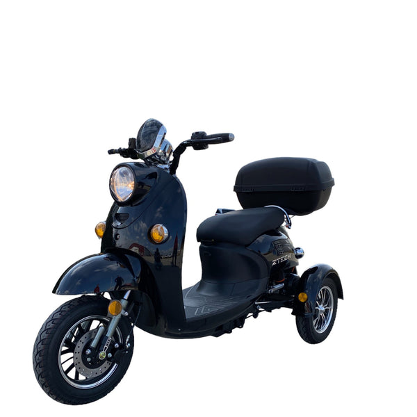 BULLBIKE Messina Dreirad Elektro Scooter 1000W 60V 20Ah 25 km/h /Seniorenmobil /