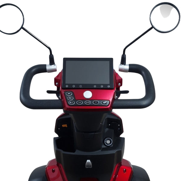 BULLBIKE Monaco Elektro Scooter 250 Watt (Max Peak 0,6 kW) 48V 20Ah 25Km/h/ Seniorenmobil / Vierrad