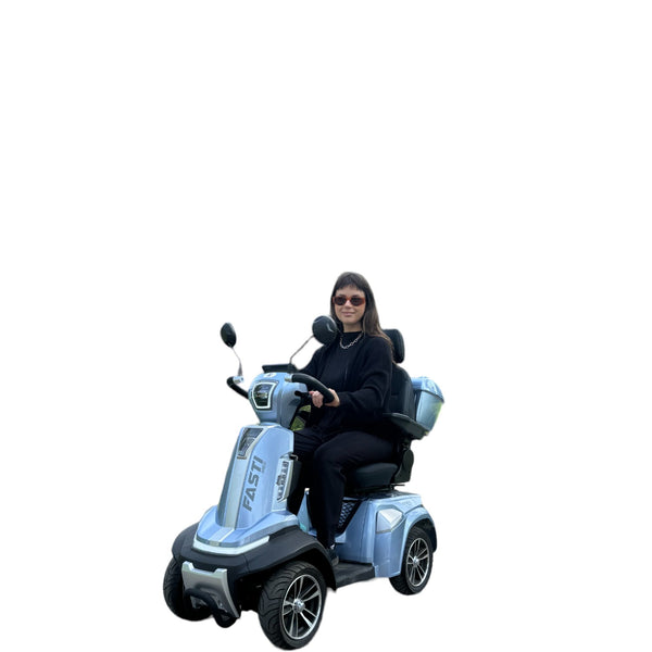 BULLBIKE Monaco Elektro Scooter 250 Watt (Max Peak 0,6 kW) 48V 20Ah 25Km/h/ Seniorenmobil / Vierrad