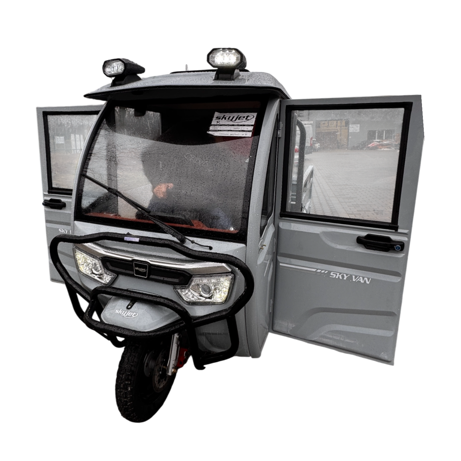 BULLBIKE Monza Deluxe Cargo E-Lastendreirad 3000W 72V 58Ah 25km/h