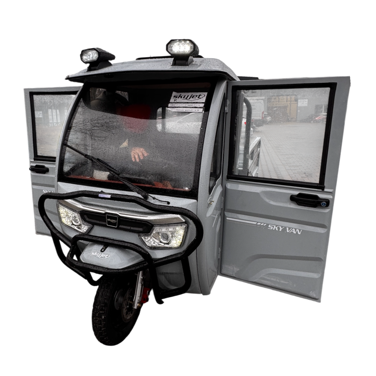 BULLBIKE Monza Deluxe Cargo E-Lastendreirad 3000W 72V 58Ah 25km/h