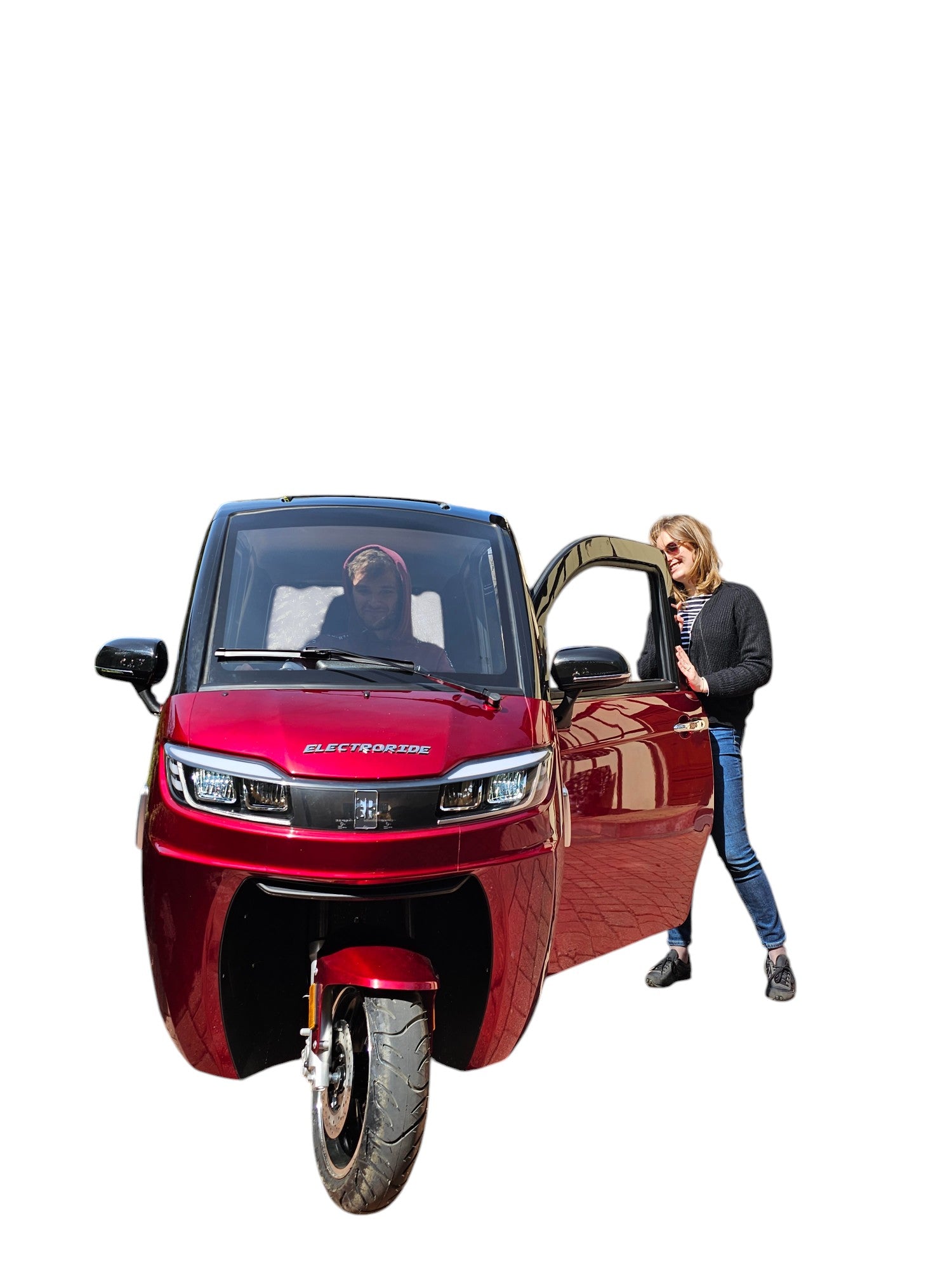 BULLBIKE Nara Elektro Kabineroller Scooter 1500W 60V 58Ah 45Km/h/