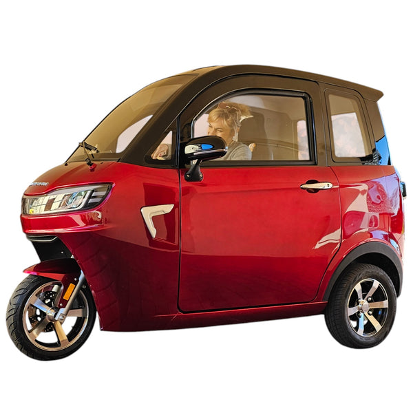 BULLBIKE Nara Elektro Kabineroller Scooter 1500W 60V 58Ah 45Km/h/