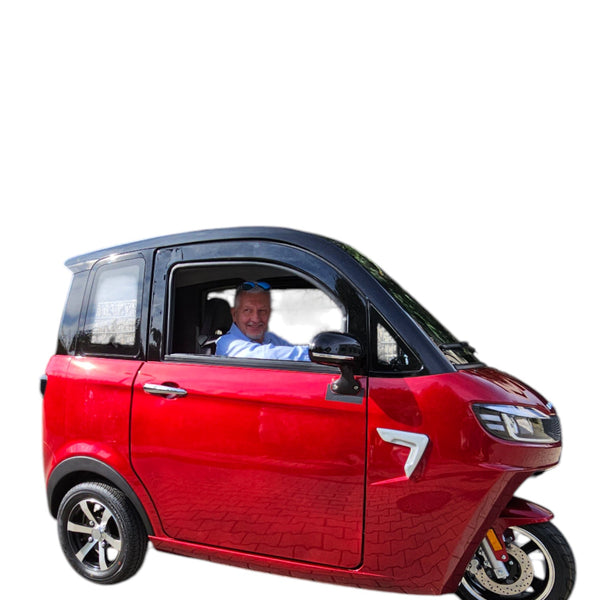 BULLBIKE Nara Elektro Kabineroller Scooter 1500W 60V 58Ah 45Km/h/