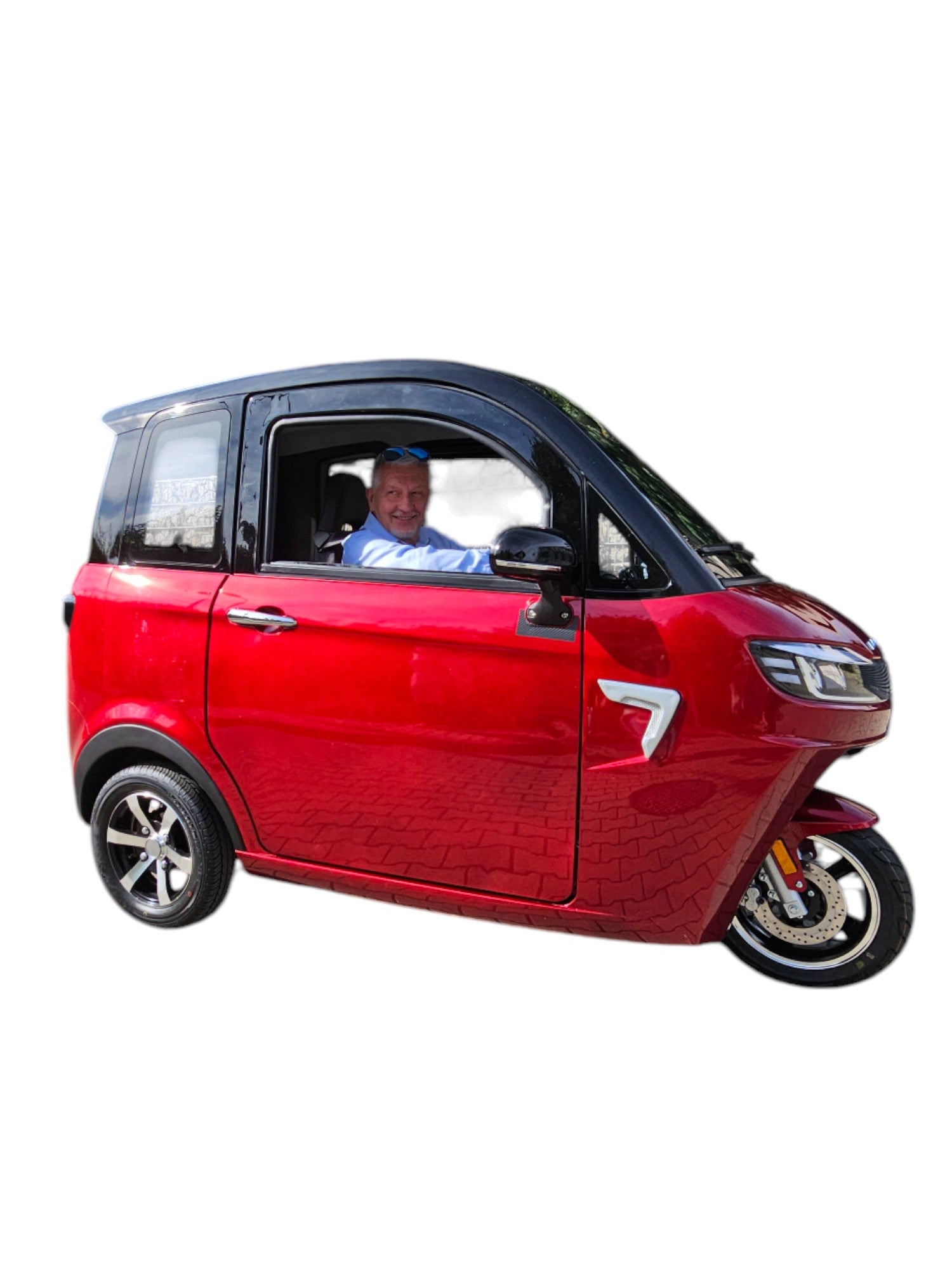 BULLBIKE Nara Elektro Kabineroller Scooter 1500W 60V 58Ah 45Km/h/