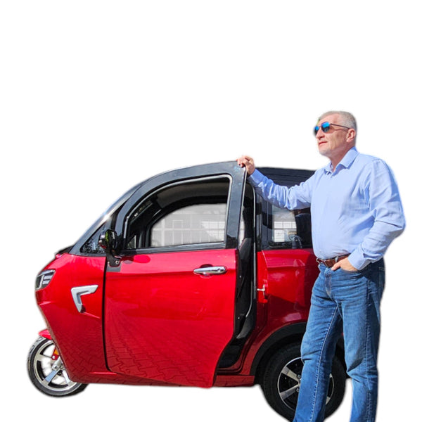 BULLBIKE Nara Elektro Kabineroller Scooter 1500W 60V 58Ah 45Km/h/