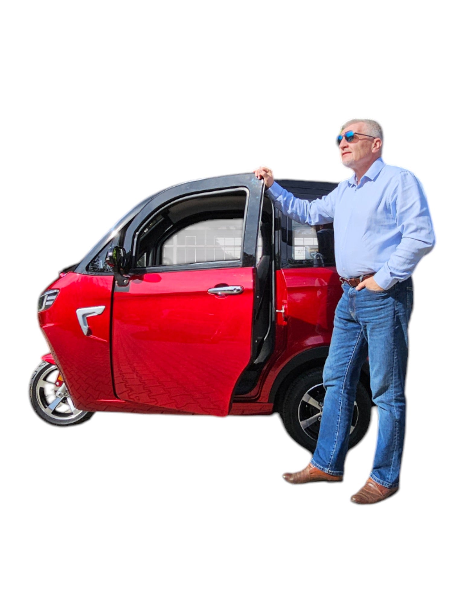 BULLBIKE Nara Elektro Kabineroller Scooter 1500W 60V 58Ah 45Km/h/