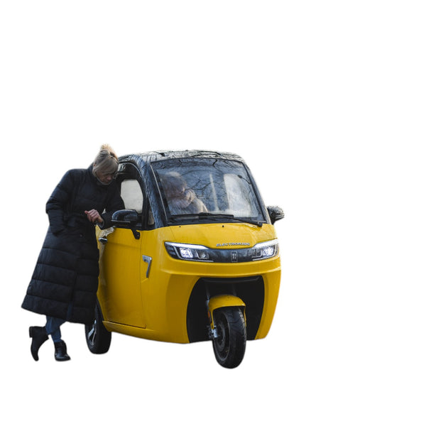 BULLBIKE Nara Elektro Kabineroller Scooter 1500W 60V 58Ah 45Km/h/