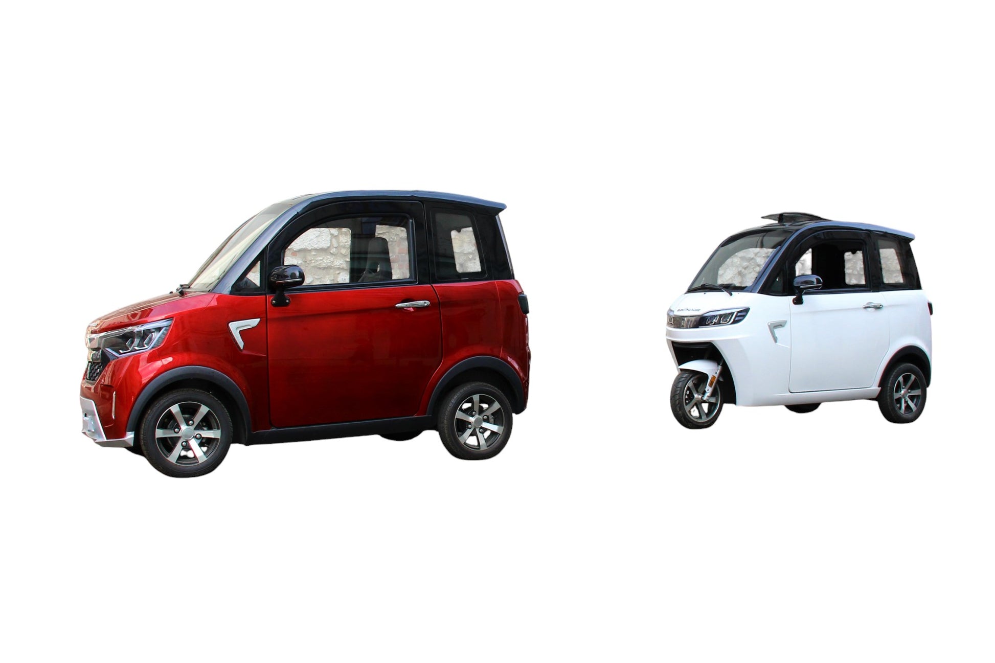 BULLBIKE Nara Elektro Kabineroller Scooter 1500W 60V 58Ah 45Km/h/