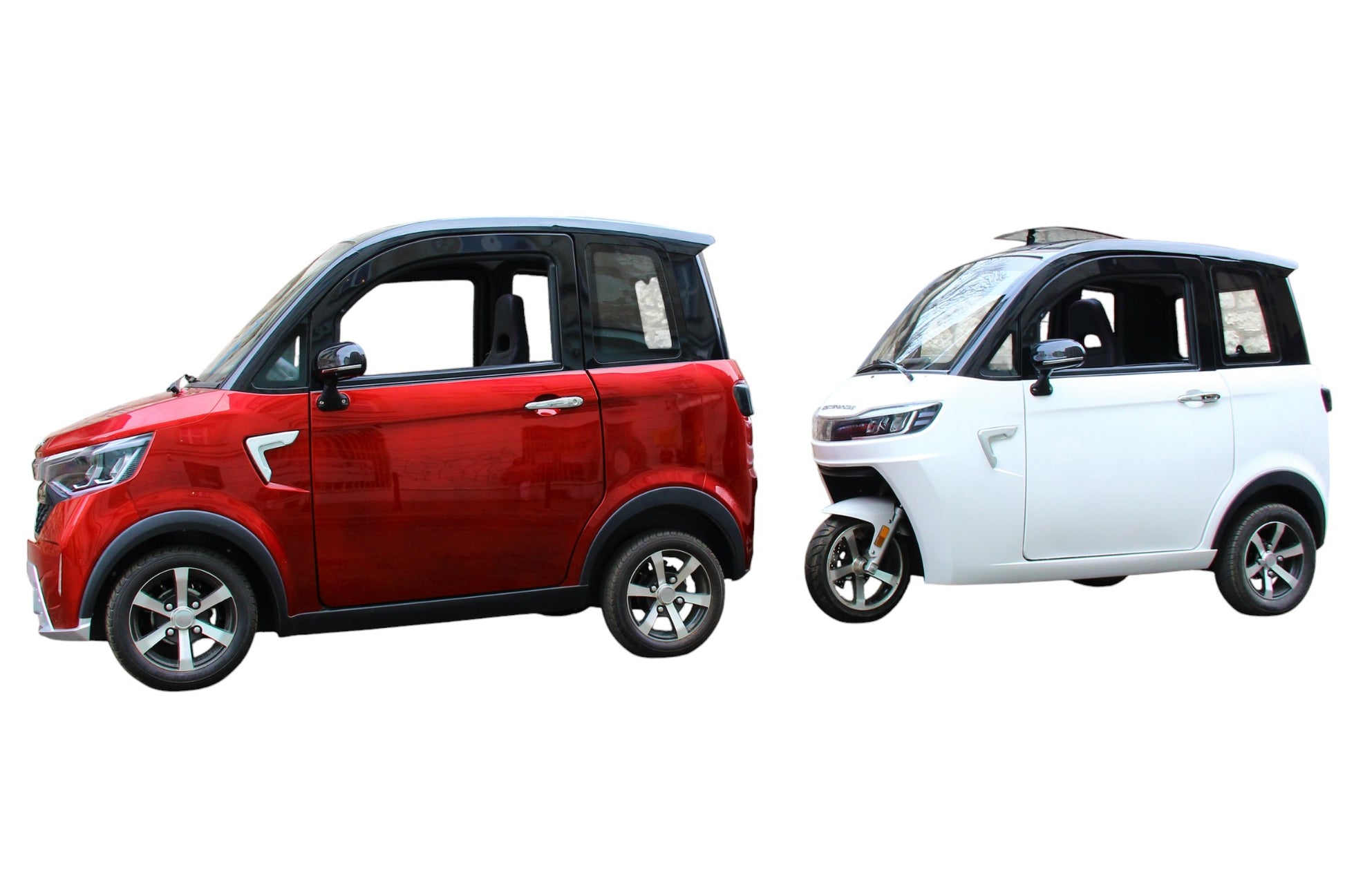 BULLBIKE Nara Elektro Kabineroller Scooter 1500W 60V 58Ah 45Km/h/