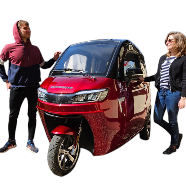 BULLBIKE Nara Elektro Kabineroller Scooter 1500W 60V 58Ah 45Km/h/