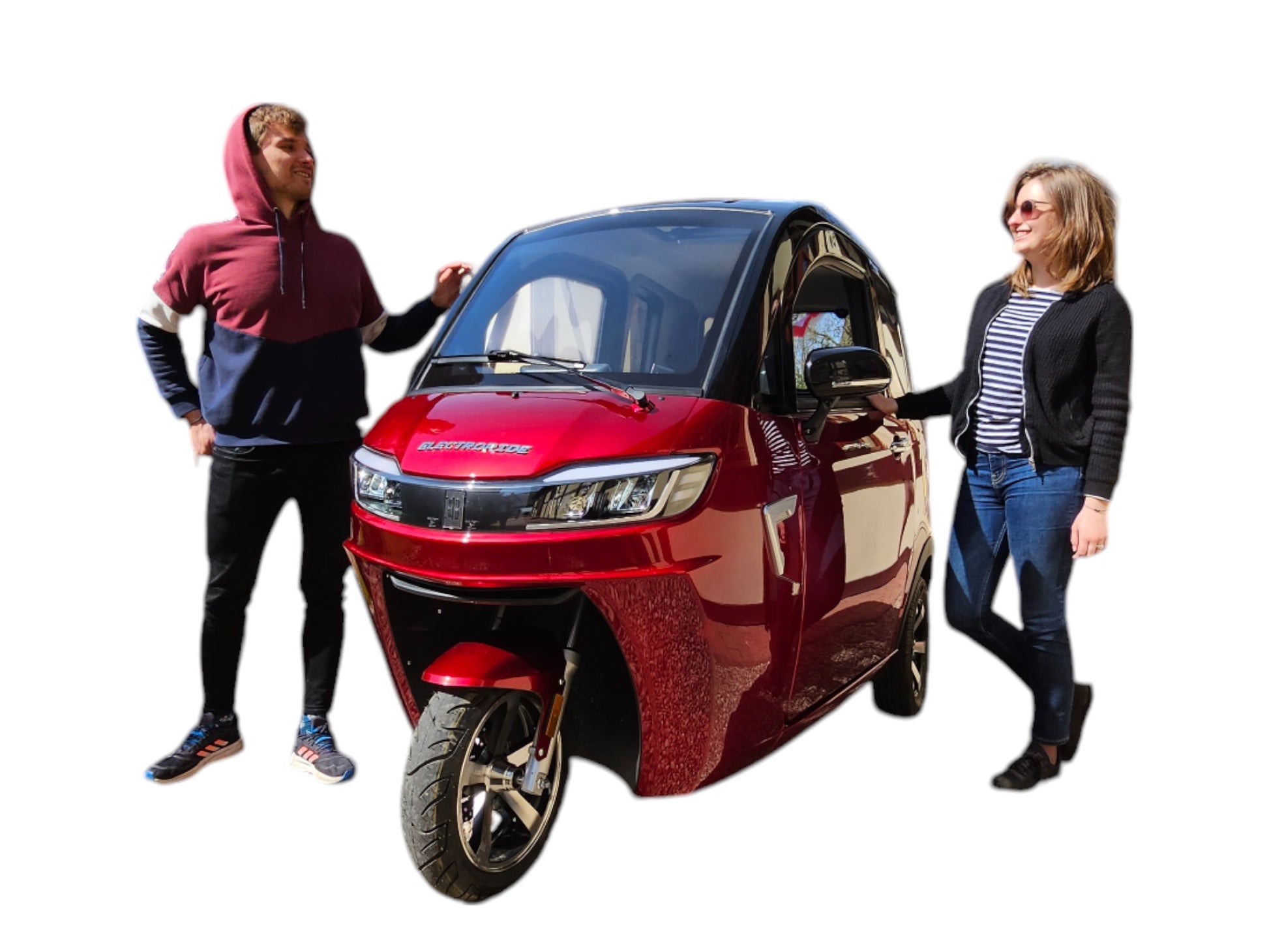 BULLBIKE Nara Elektro Kabineroller Scooter 1500W 60V 58Ah 45Km/h/