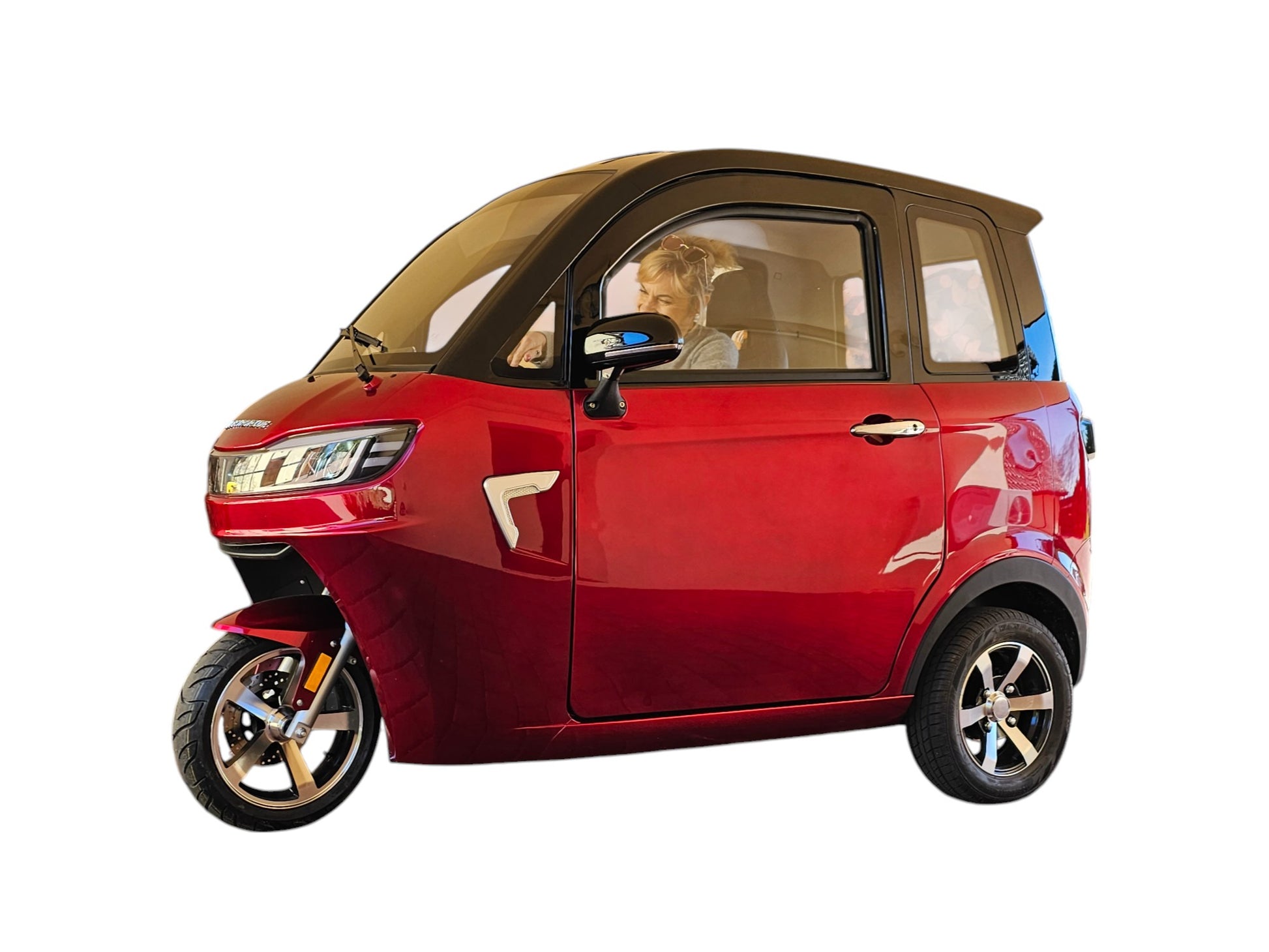 BULLBIKE Nara Elektro Kabineroller Scooter 1500W 60V 58Ah 45Km/h/