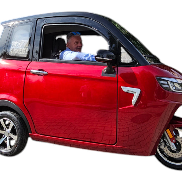 BULLBIKE Nara Elektro Kabineroller Scooter 1500W 60V 58Ah 45Km/h/