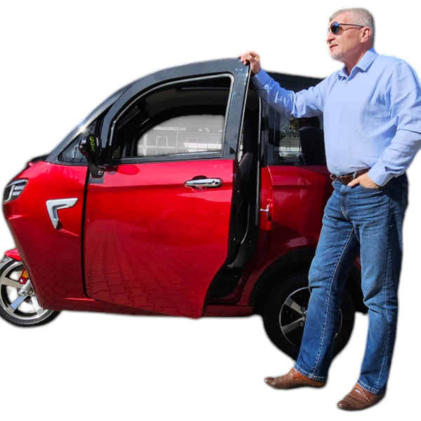 BULLBIKE Nara Elektro Kabineroller Scooter 1500W 60V 58Ah 45Km/h/