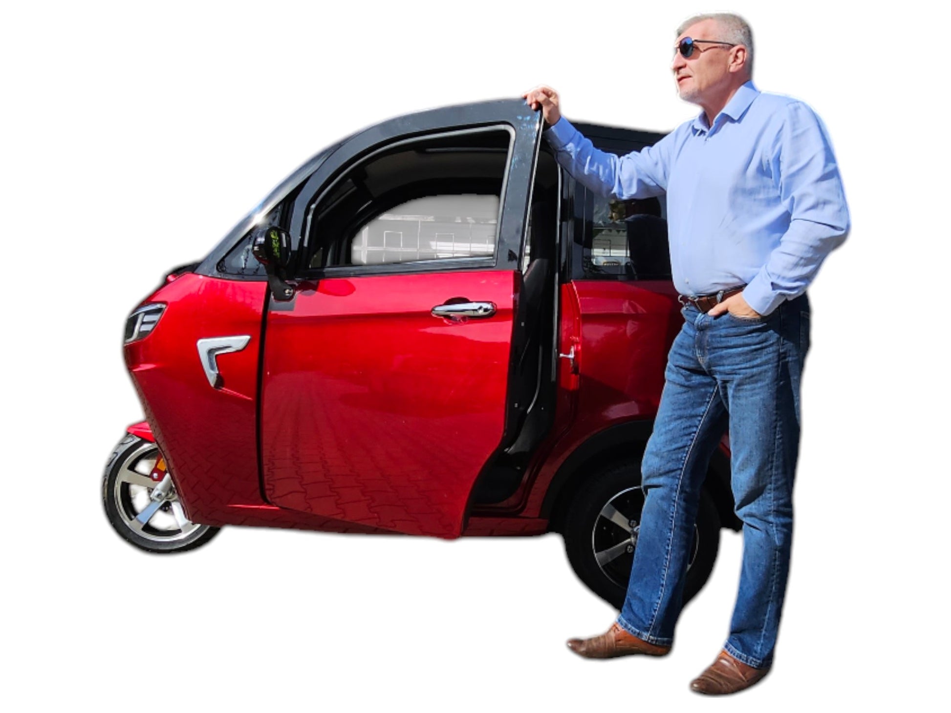 BULLBIKE Nara Elektro Kabineroller Scooter 1500W 60V 58Ah 45Km/h/