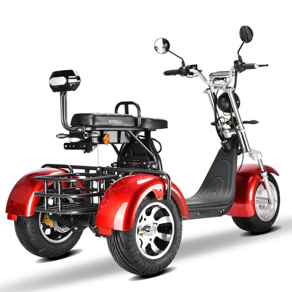BULLBIKE Phoenix Elektro Dreirad Chopper 2000W 60V 12 / 20 / 40 / 55 / 80 / 110 Ah Lithium 45Km/h