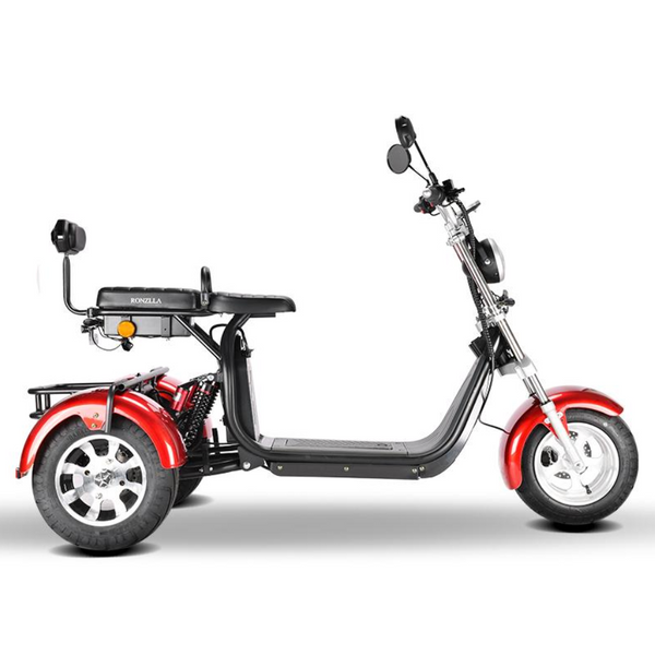 BULLBIKE Phoenix Elektro Dreirad Chopper 2000W 60V 12 / 20 / 40 / 55 / 80 / 110 Ah Lithium 45Km/h