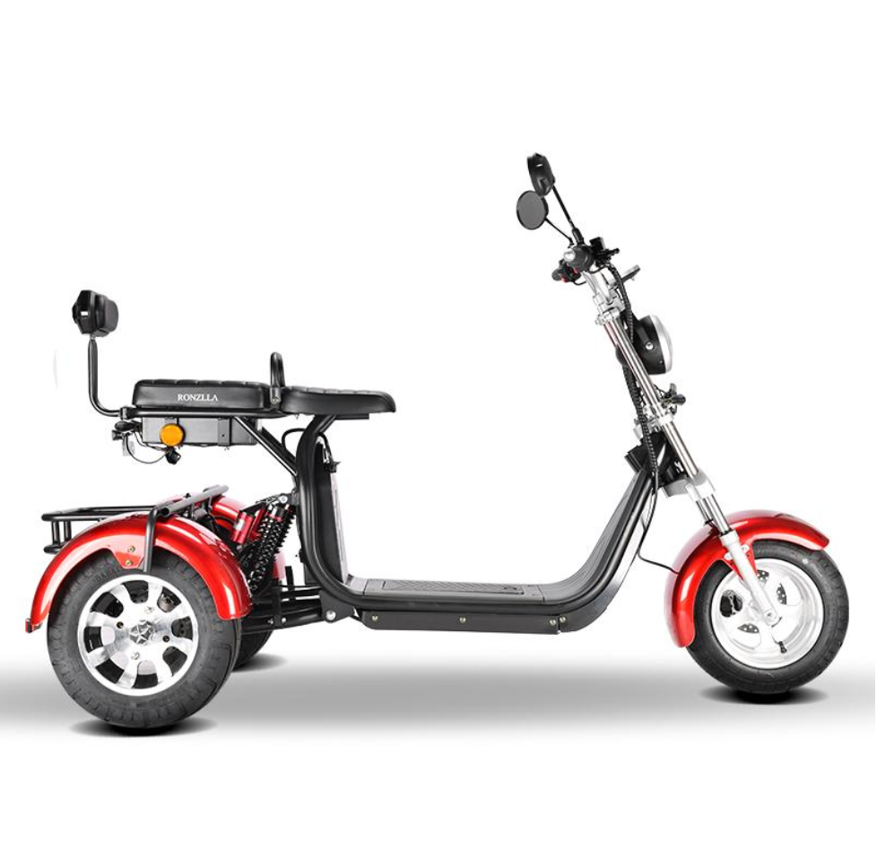 BULLBIKE Phoenix Elektro Dreirad Chopper 2000W 60V 12 / 20 / 40 / 55 / 80 / 110 Ah Lithium 45Km/h