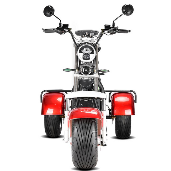 BULLBIKE Phoenix Elektro Dreirad Chopper 2000W 60V 12 / 20 / 40 / 55 / 80 / 110 Ah Lithium 45Km/h