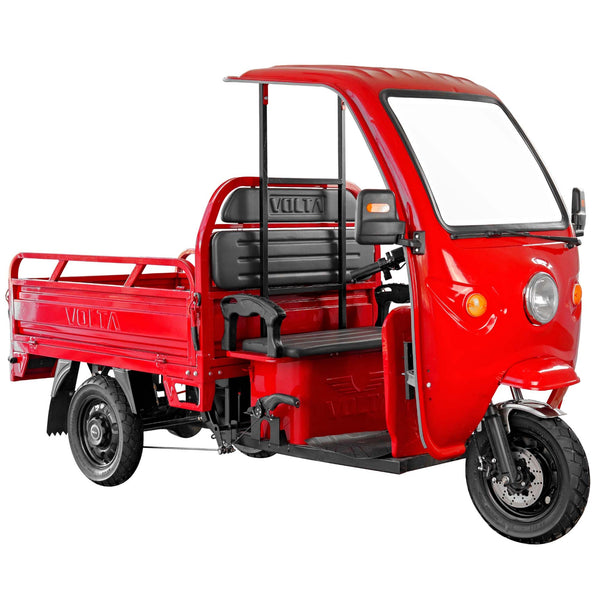 BULLBIKE Riga Cargo 25km/h 72V 60Ah Kabine 3-Rad Elektro-Roller/ Mit Dach