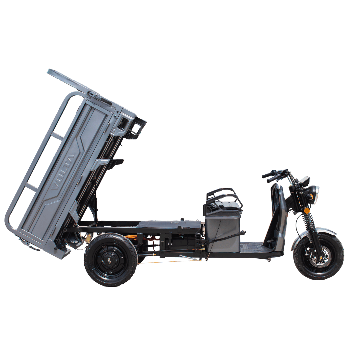 BULLBIKE Riga Cargo E-Lastendreirad Mit Dach 3900W 72V 60Ah 25km/h