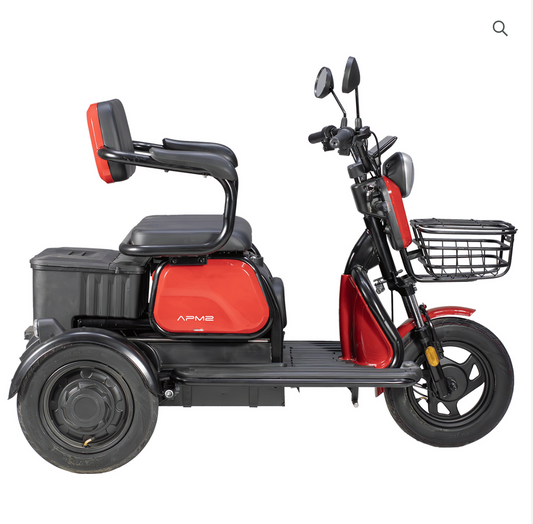 BULLBIKE Salta Elektro Scooter 1000W 60V 20Ah 25Km/h/ Seniorenmobil / Dreirad