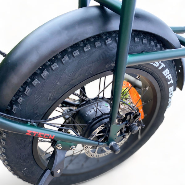 BULLBIKE Sofia Fatbike E-Bike 250W 48V 13Ah 25 km/h Mit Gashebel