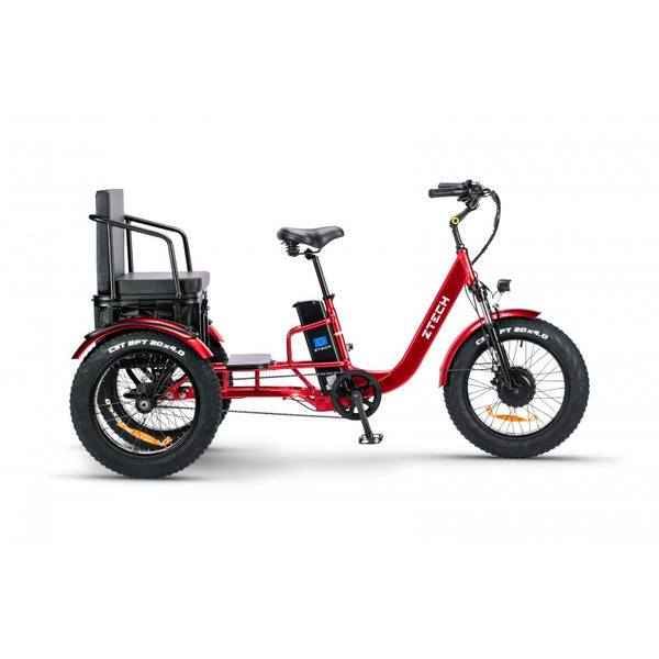 BULLBIKE TOKIO-Max E-Dreirad Fahrrad 48V 13Ah Lithium-ionen 250W 25Km/h