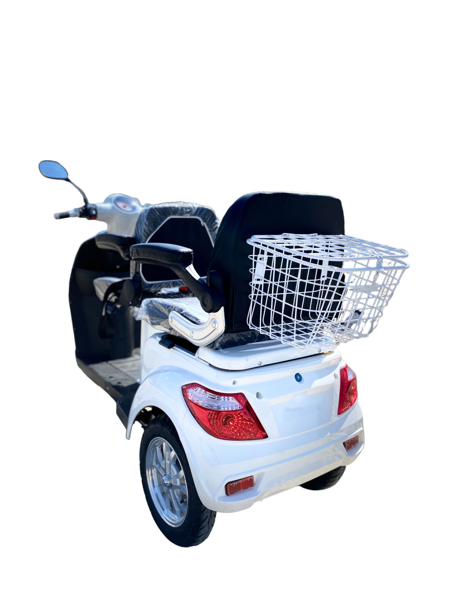 BULLBIKE Tallinn 2 Personen Elektro Scooter 1000W 60V 20Ah/ Seniorenmobil / Dreirad 25 km/h