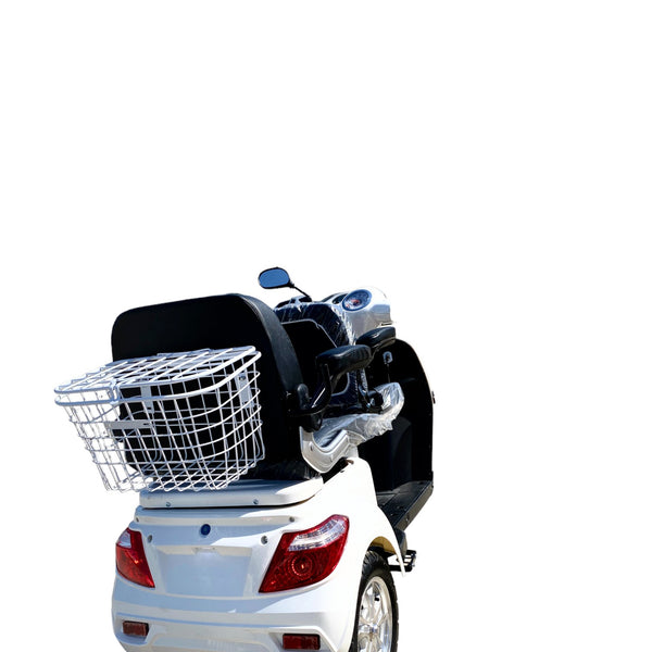 BULLBIKE Tallinn 2 Personen Elektro Scooter 1000W 60V 20Ah/ Seniorenmobil / Dreirad 25 km/h
