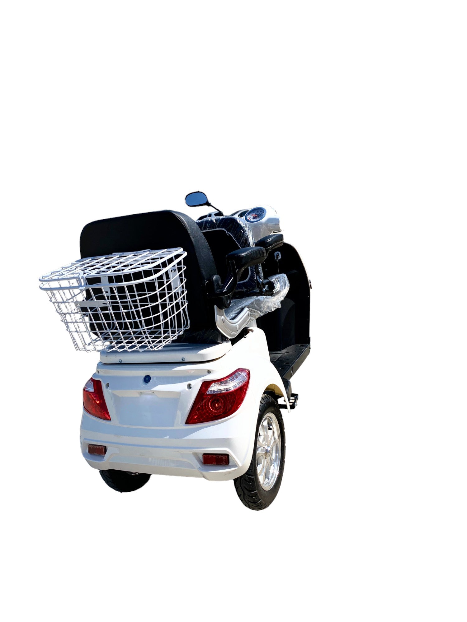BULLBIKE Tallinn 2 Personen Elektro Scooter 1000W 60V 20Ah/ Seniorenmobil / Dreirad 25 km/h