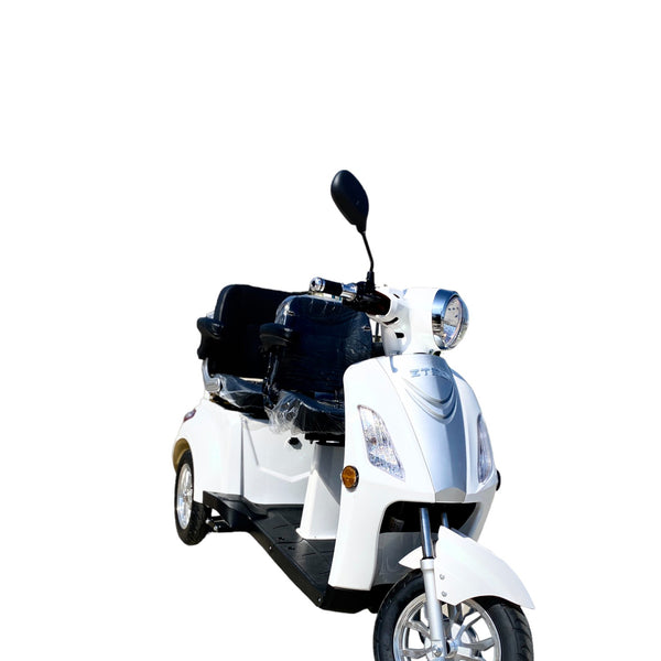 BULLBIKE Tallinn 2 Personen Elektro Scooter 1000W 60V 20Ah/ Seniorenmobil / Dreirad 25 km/h