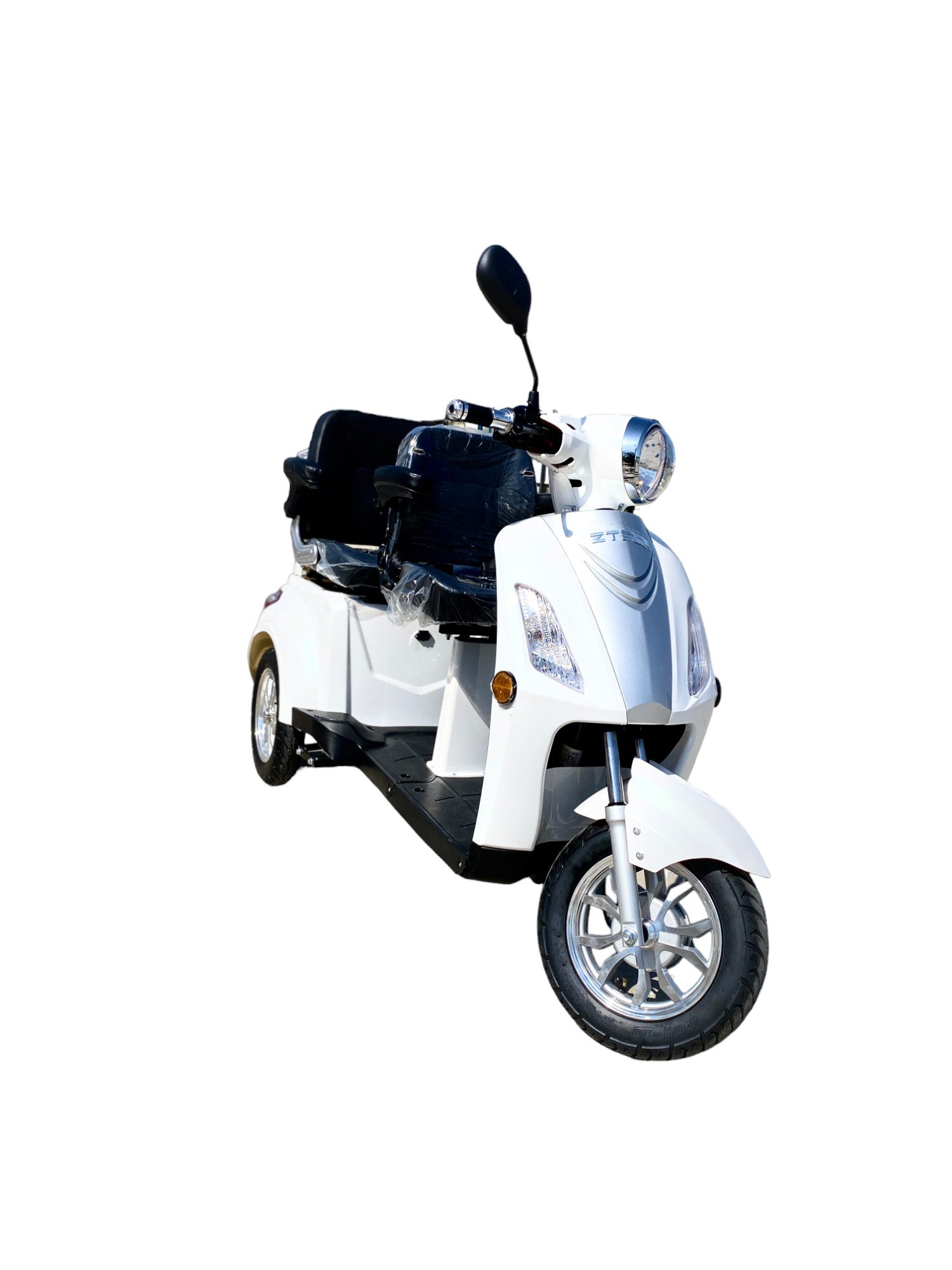 BULLBIKE Tallinn 2 Personen Elektro Scooter 1000W 60V 20Ah/ Seniorenmobil / Dreirad 25 km/h