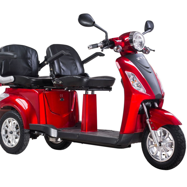 BULLBIKE Tallinn 2 Personen Elektro Scooter 1000W 60V 20Ah/ Seniorenmobil / Dreirad 25 km/h