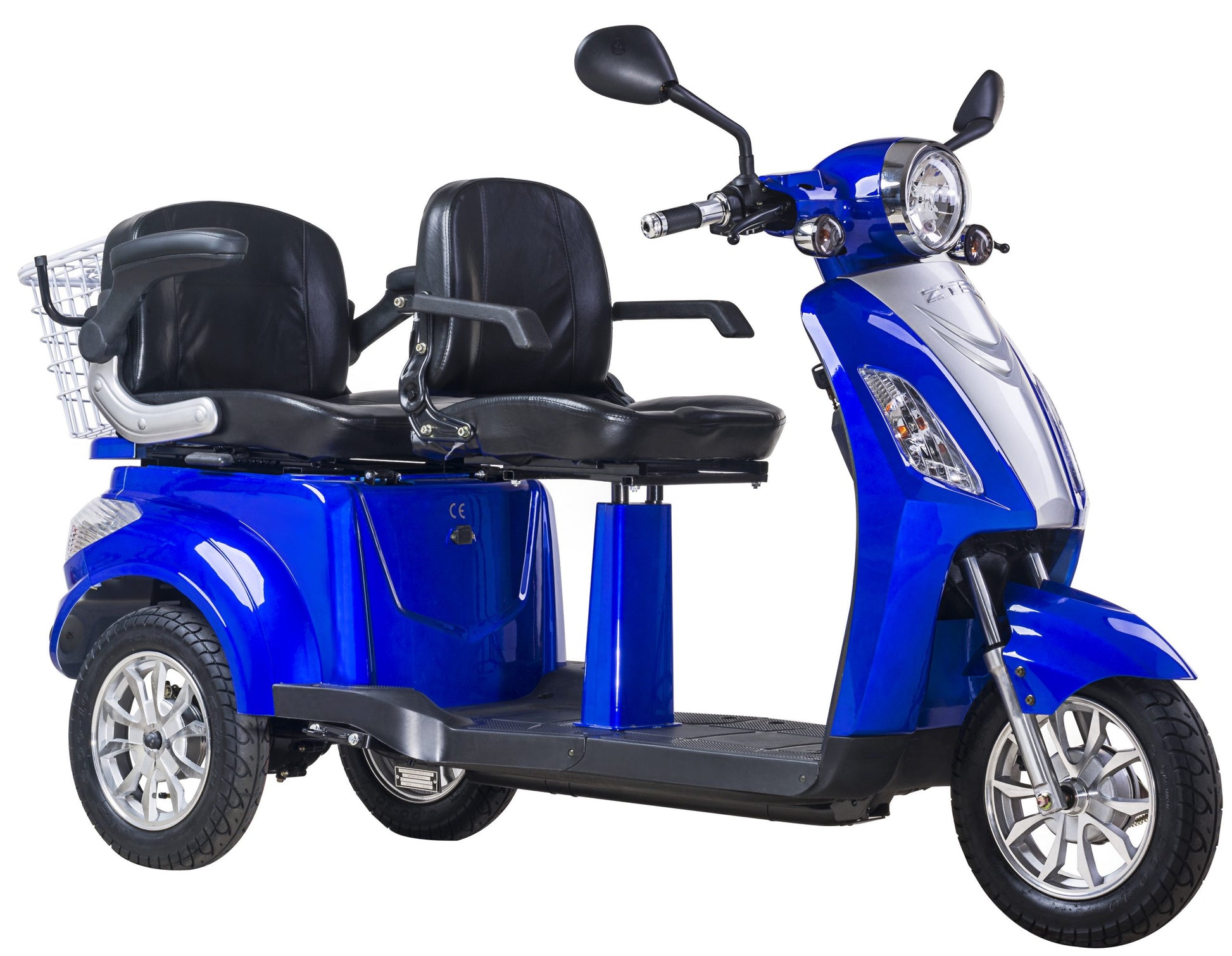 BULLBIKE Tallinn 2 Personen Elektro Scooter 1000W 60V 20Ah/ Seniorenmobil / Dreirad 25 km/h