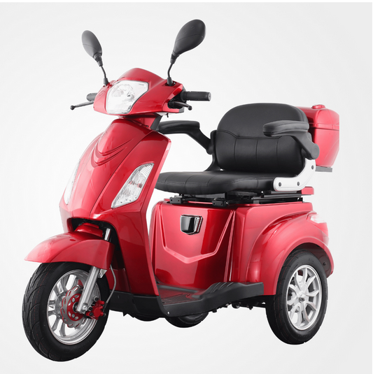 BULLBIKE Toledo Elektro Scooter 1000W 60V 20Ah Lithium 25Km/h/ Seniorenmobil / Dreirad
