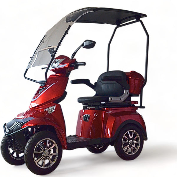 BULLBIKE Valletta Elektro Scooter 600W 60V 20Ah 25Km/h/ Seniorenmobil / Vierrad OUTLET%